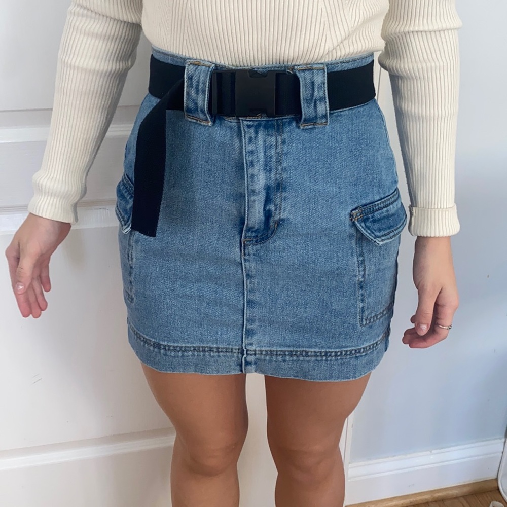 Pacsun denim skirt